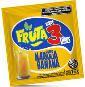 Fruta 3 Naranja Banana