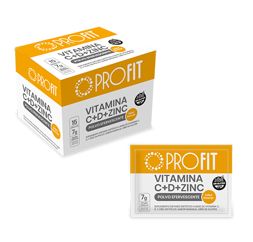 Profit Vitamina C + D + Zinc