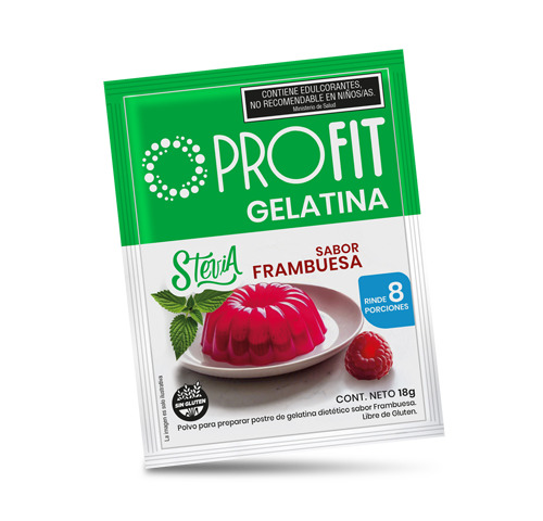 Gelatina de Frambuesa