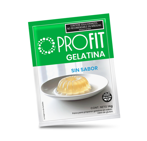 Gelatina sin sabor